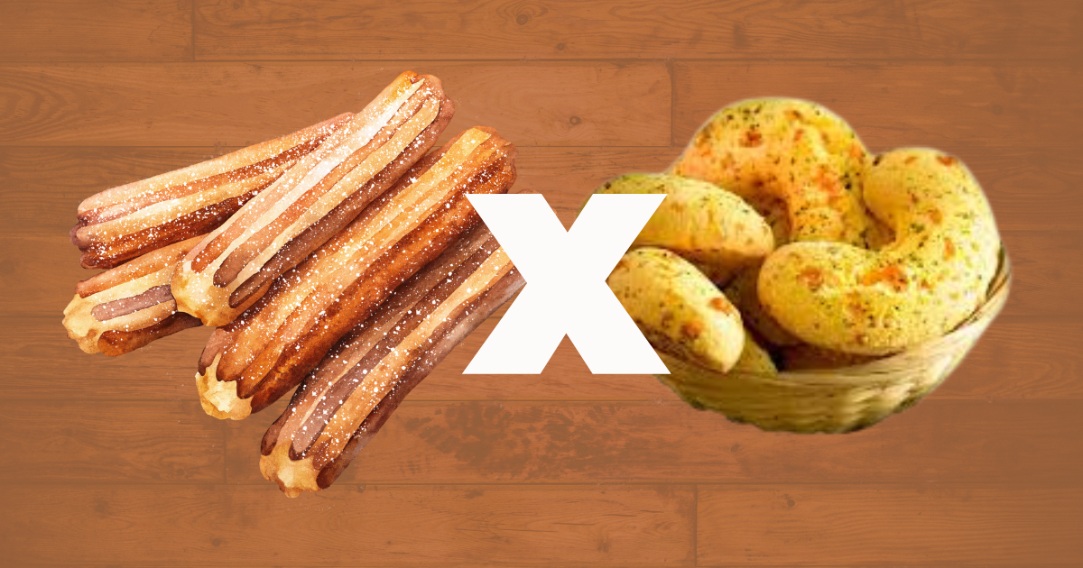 Churros versus comida tradicional em Mato Grosso do Sul