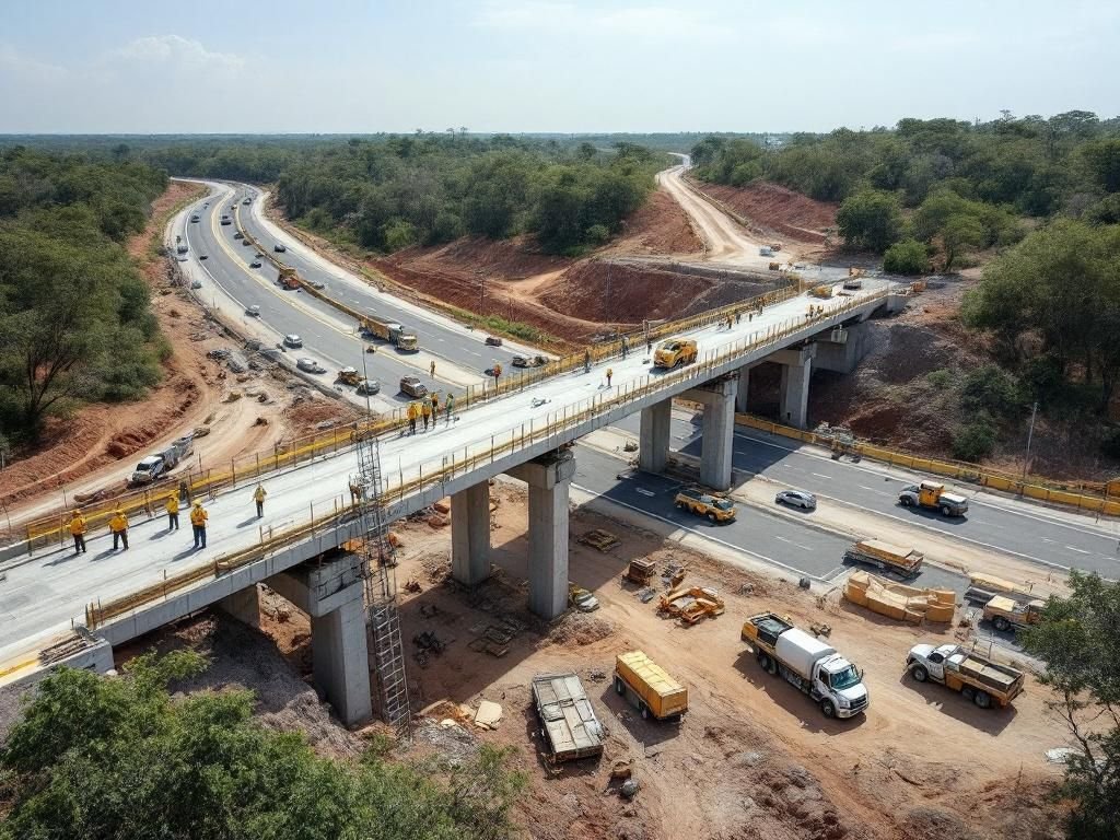 4 Sucuri na BR-262: PRF Interrompe Tráfego para Travessia Segura em MS