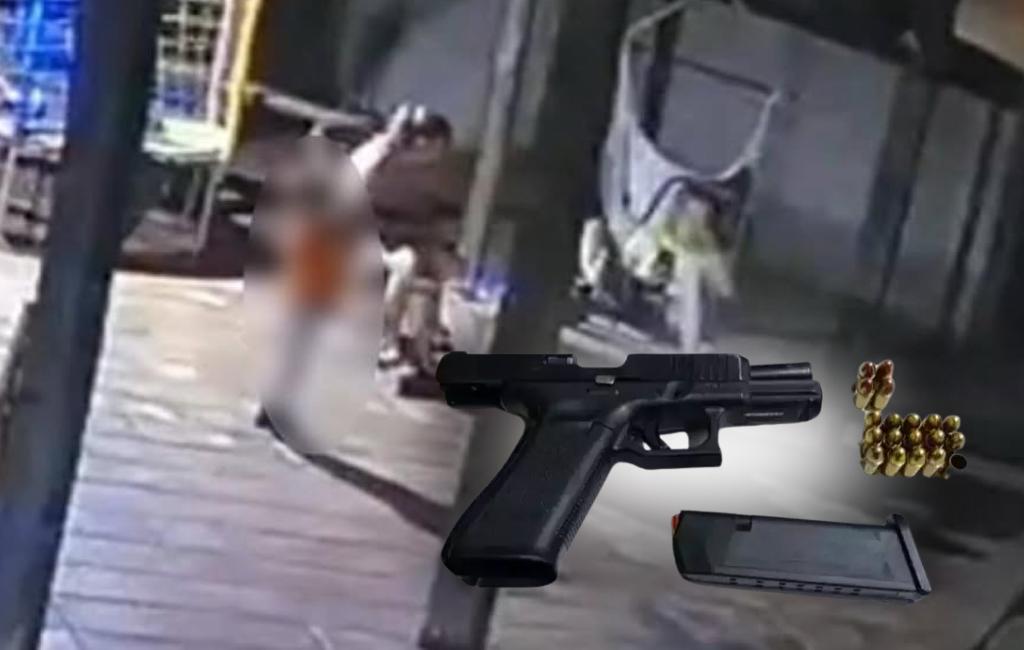 Criança de 2 anos dispara arma do pai e mata a mãe em Rio Verde, MS. Tragédia evidencia riscos da negligência na guarda de armas em casa.
