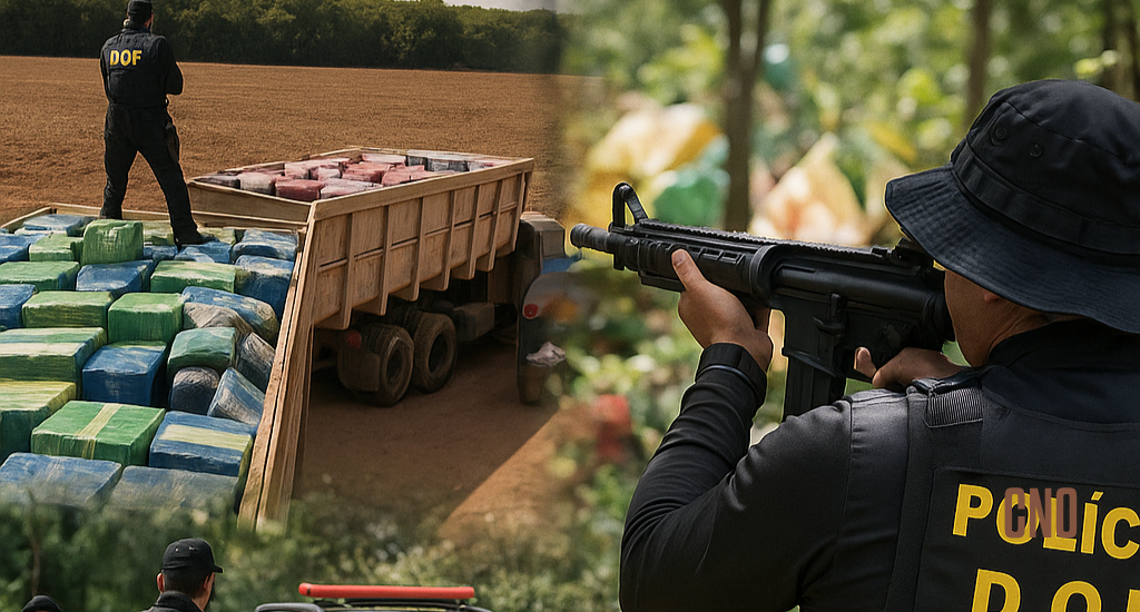 MS bate recordes em apreensões com 90 toneladas de drogas e 4.756 prisões, mas homicídios crescem 42% em Campo Grande. Paradoxo da segurança pública.