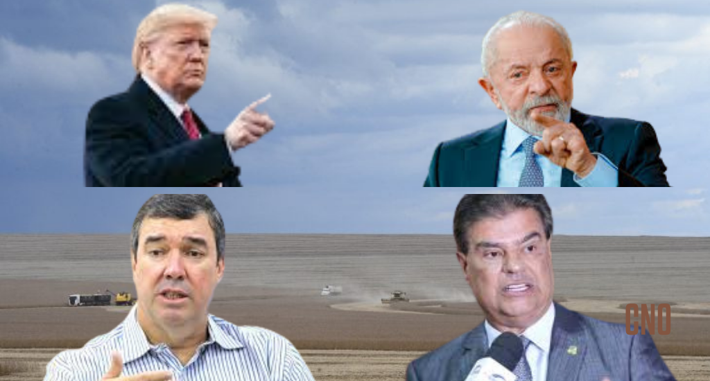 MS na linha de frente da guerra comercial: tarifas de 50% de Trump ameaçam R$ 3 bi em exportações. Brasil ativa Lei da Reciprocidade como resposta.