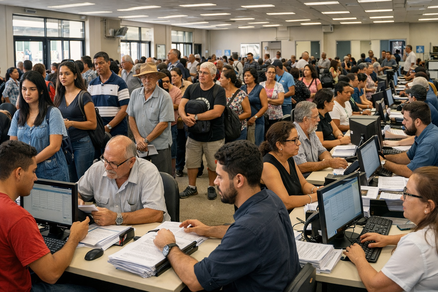 Funsat encerra primeira semana de 2026 com 1.217 vagas em Campo Grande. Oportunidades em 108 funções incluem posições sem experiência e vagas PCD.